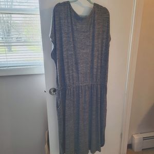 LulaRoe dress knit with “X” back